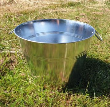 Preview: Zinkeimer XXL 40 Liter Bierkühler Sektkühler