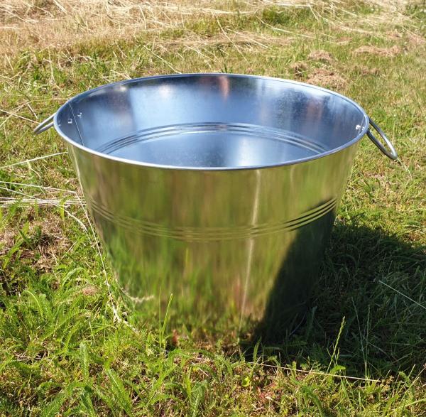 Zinkeimer XXL 40 Liter Bierkühler Sektkühler